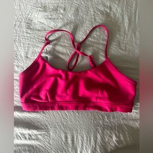 PINK ALO YOGA SPORTS BRA